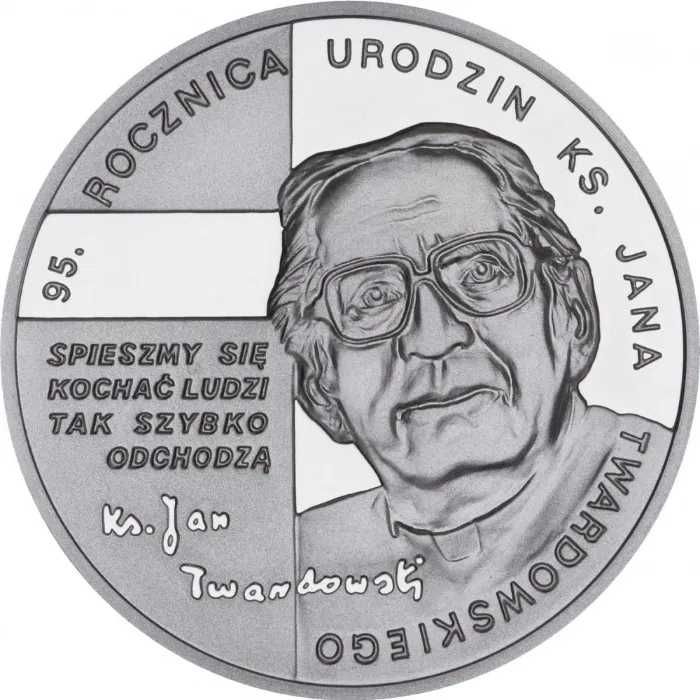 10 zł 95 Rocznica Urodzin Ks. Jana Twardowskiego w gradingu