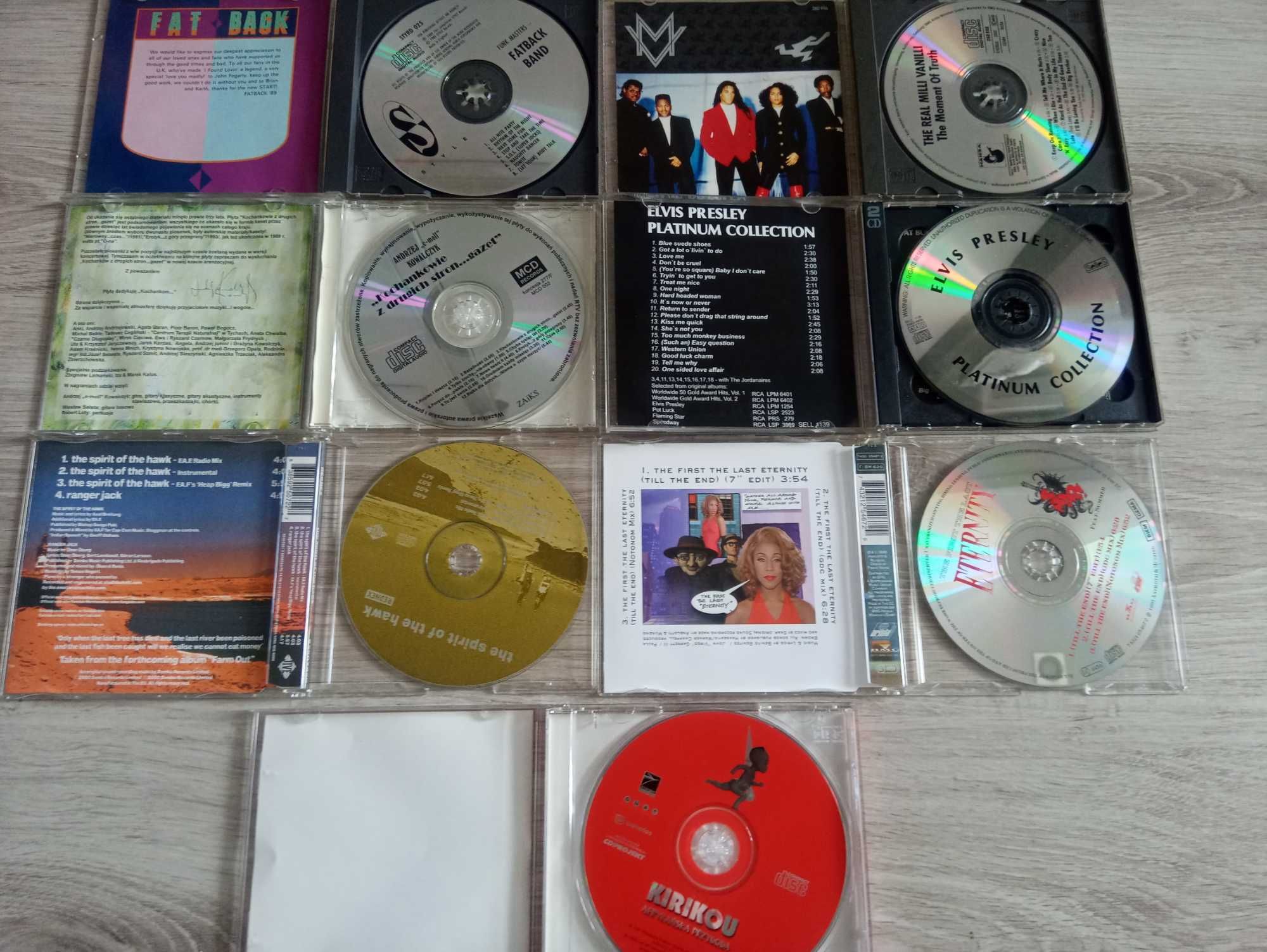 MIlly Vanilli+ Elvis Presley pakiet 7 plyt Super Okazja