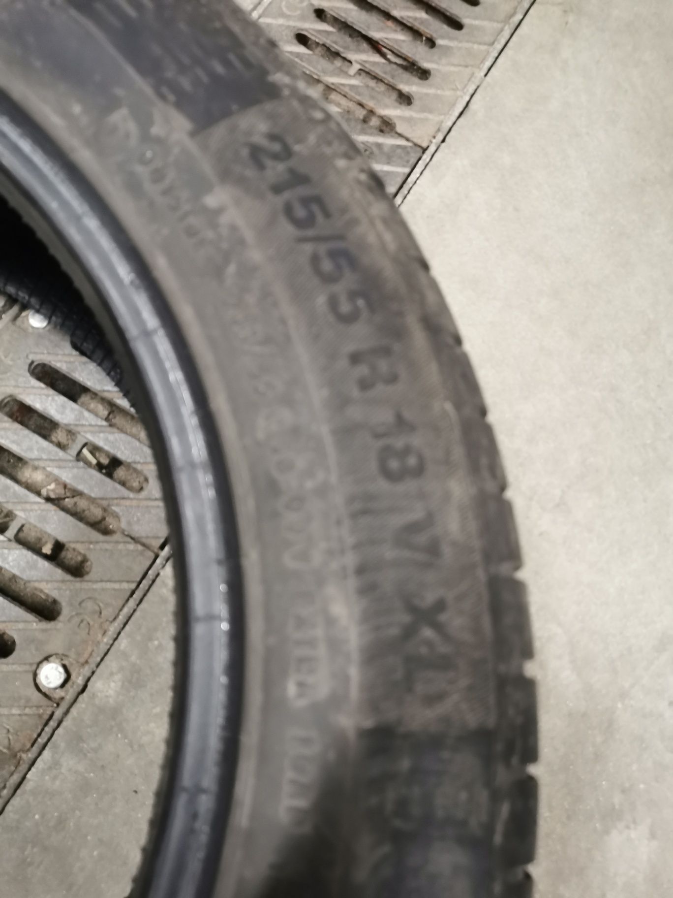 Opony Continental 215/55R18V XL