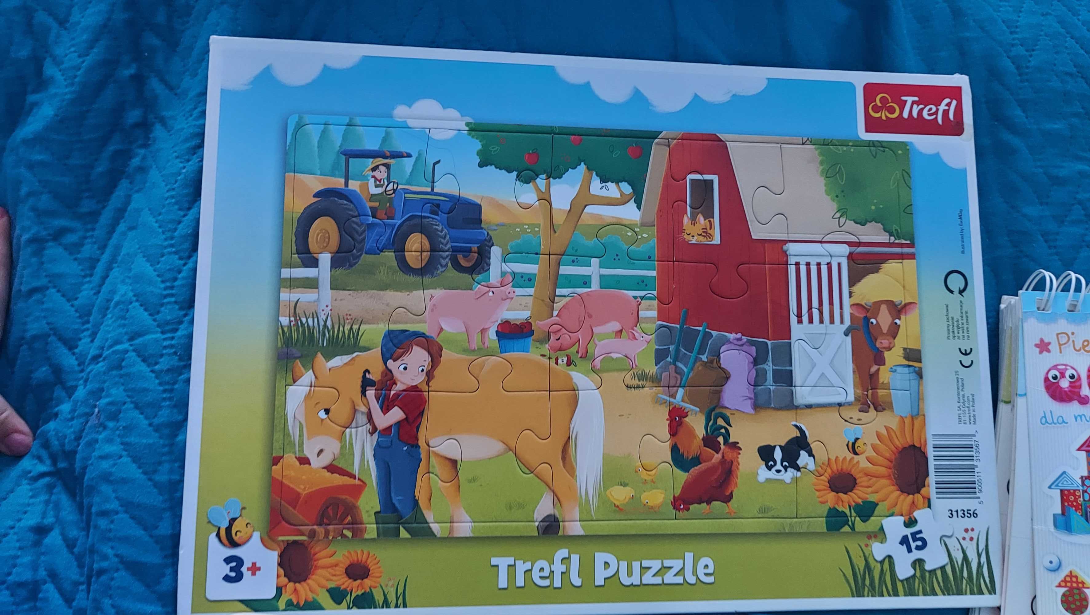 Puzzle quiz klocki