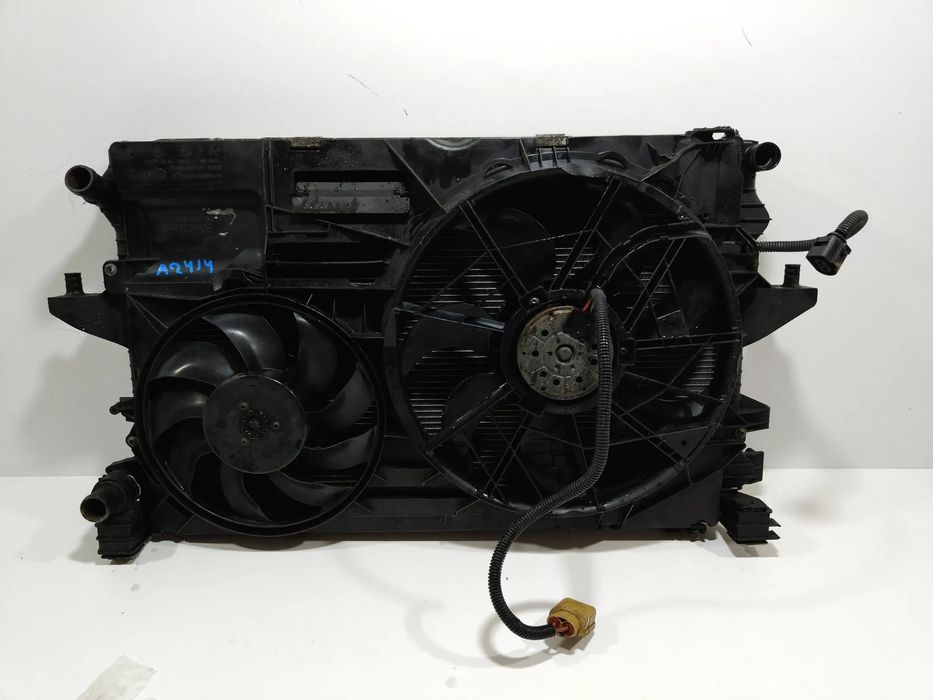 vw t5 wentylator chłodnicy podwójny 7h0121207h oryg sprawny !!!