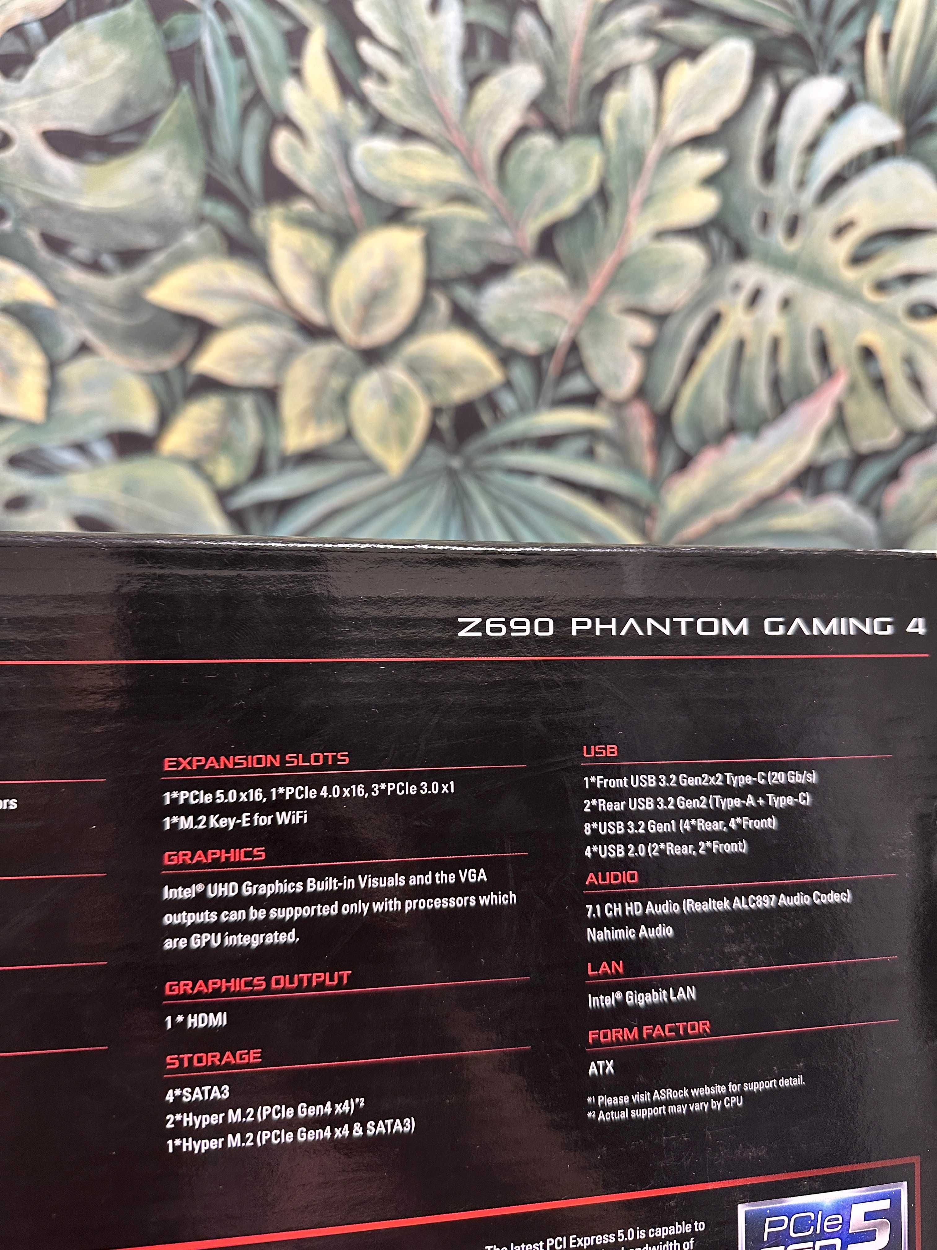 Asrock Z690 phantom gaming 4 LGA1700