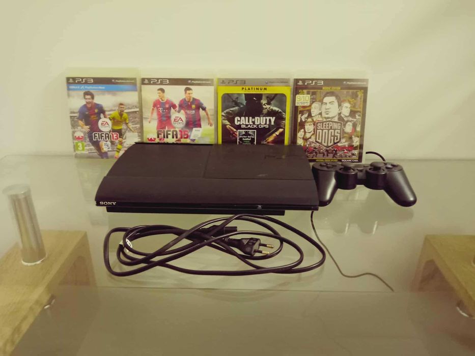 Playstation 3 + 4 gry | Stan Idealny
