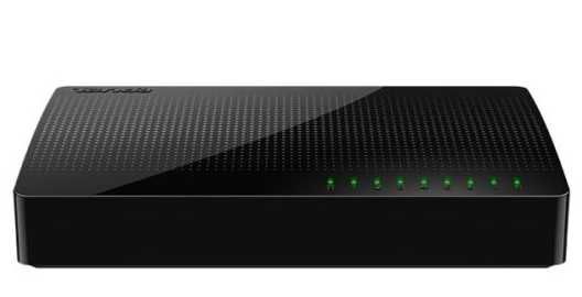 TENDA SG108 - LAN портів
1 Гбіт/с на 8 портов