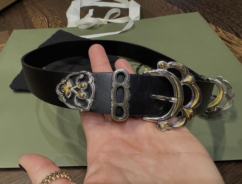 Ремень Maje кожаный