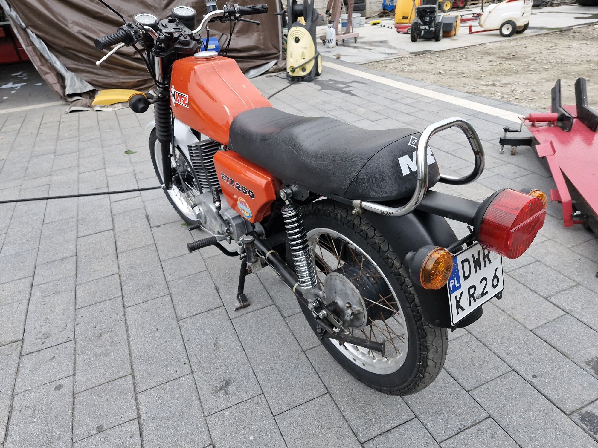 MZ ETZ 250 Zarejstrowana zamiana