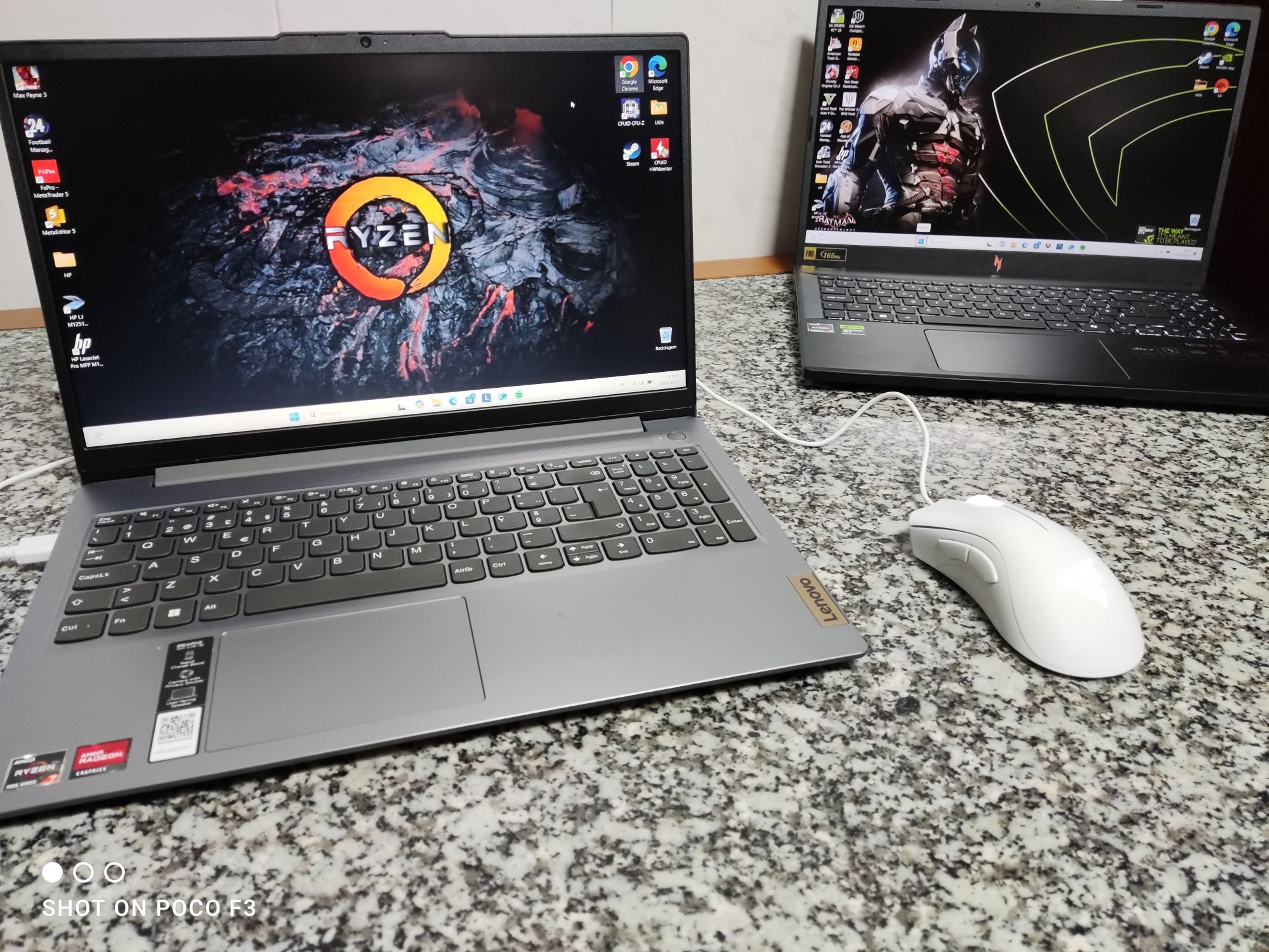 Portátil Lenovo Ideapad Ryzen 7 7730u, 16GB ram, 512 ssd
