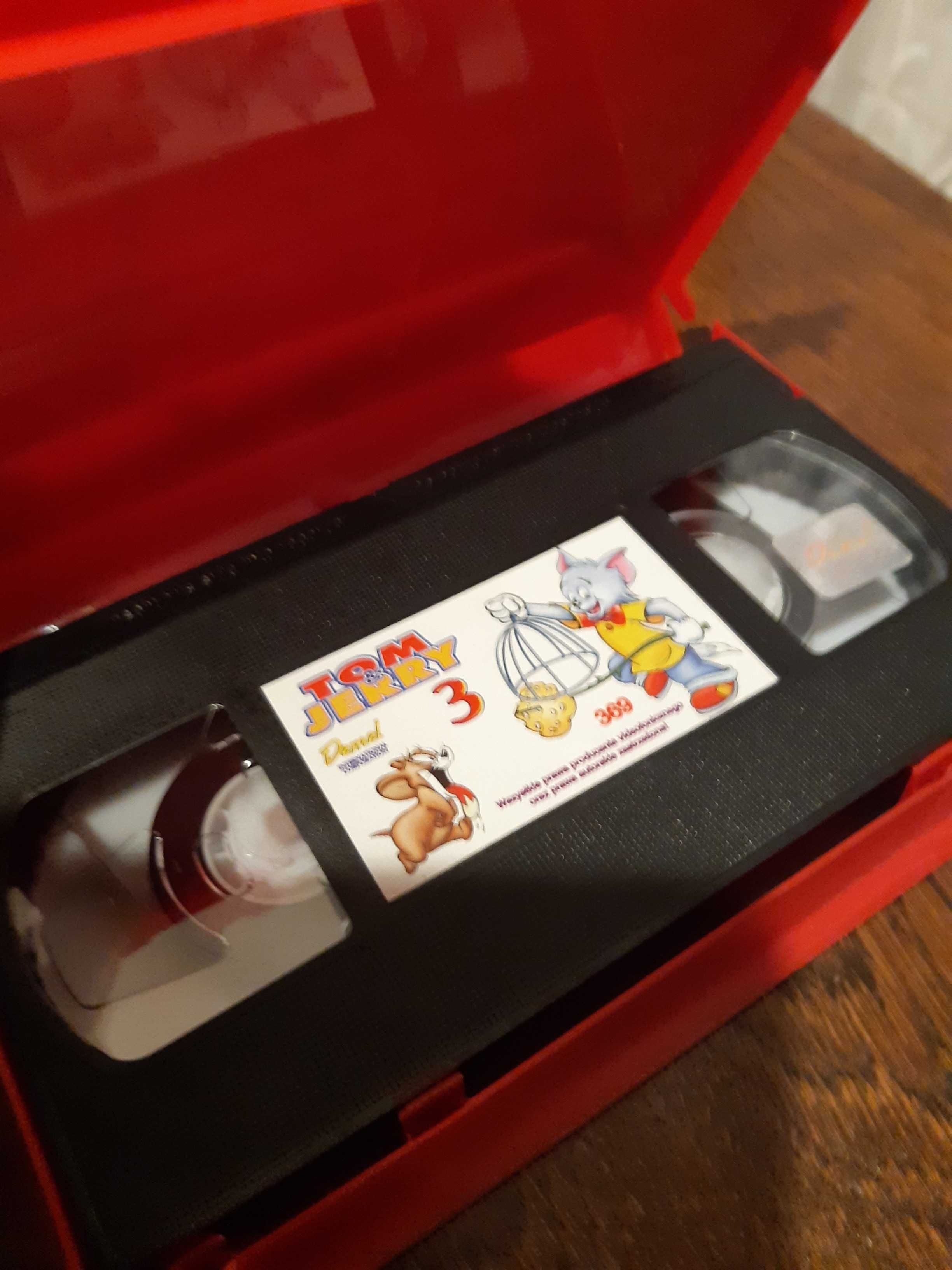 3 kasety VHS bajek TOM & JERRY