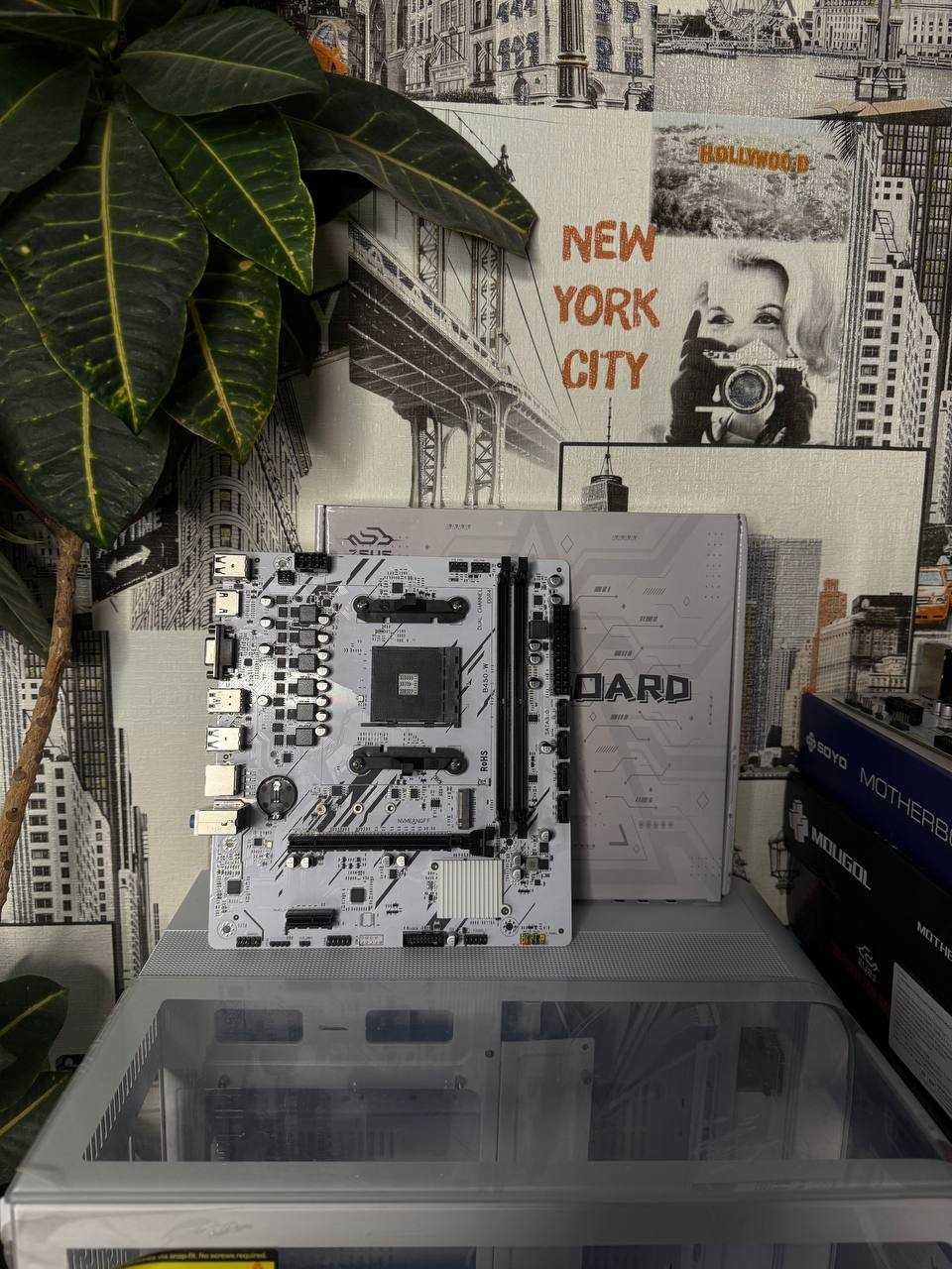 Материнська Плата l AMD AM4 l Чипсет B50 l USB 3.0 + M2