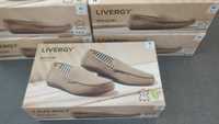 Замшевые туфли мокасины Livergy, новые, размеры 41 - 45, уценка