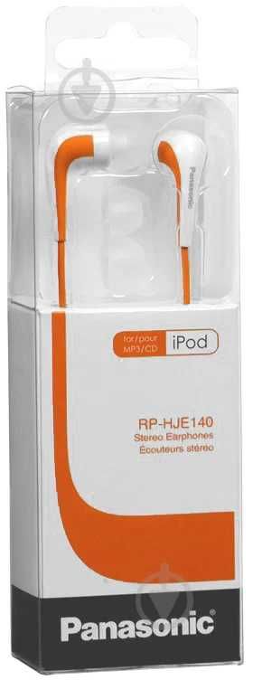 Наушники Panasonic RP-HJE140 Orange