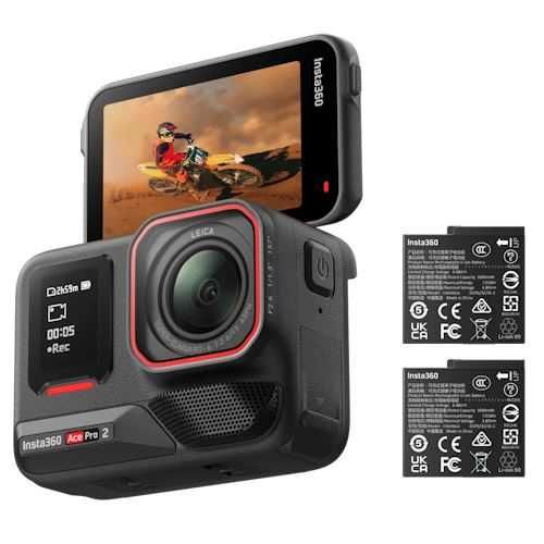 Insta360 Ace Pro 2 (50MP - 8K) Dual Battery Bundle - SELADA