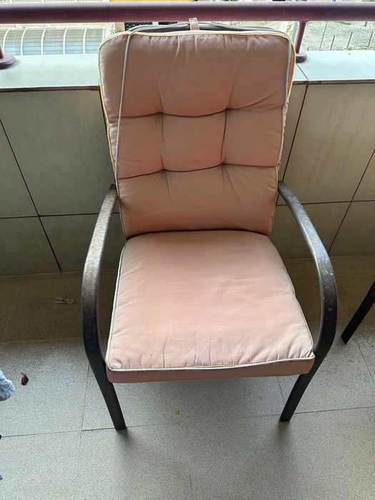 4 cadeiras jardim/varanda/terraço