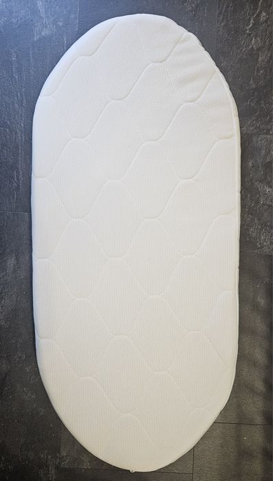 Nowy materac owalny 90x40 do gondoli, kosza Mojżesza
