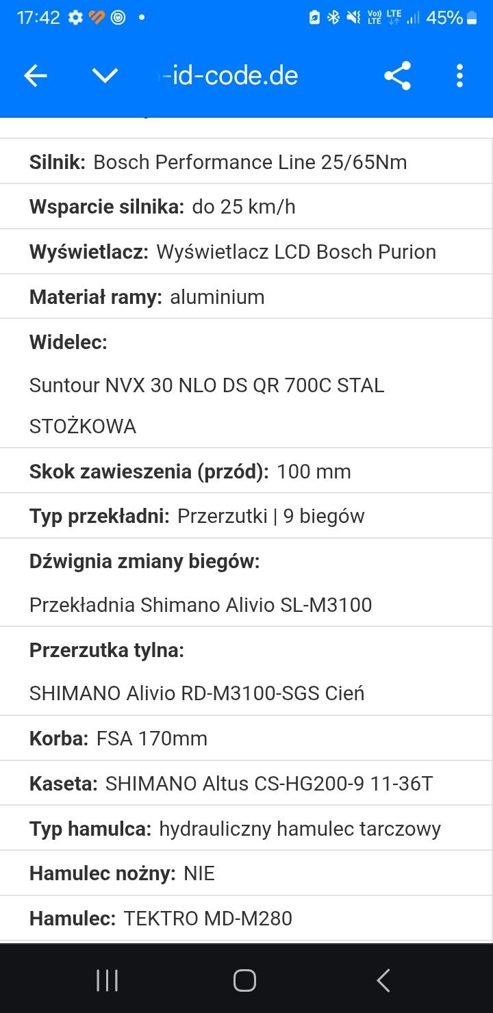 Rower elektryczny bulls landscape evo rama XL 60