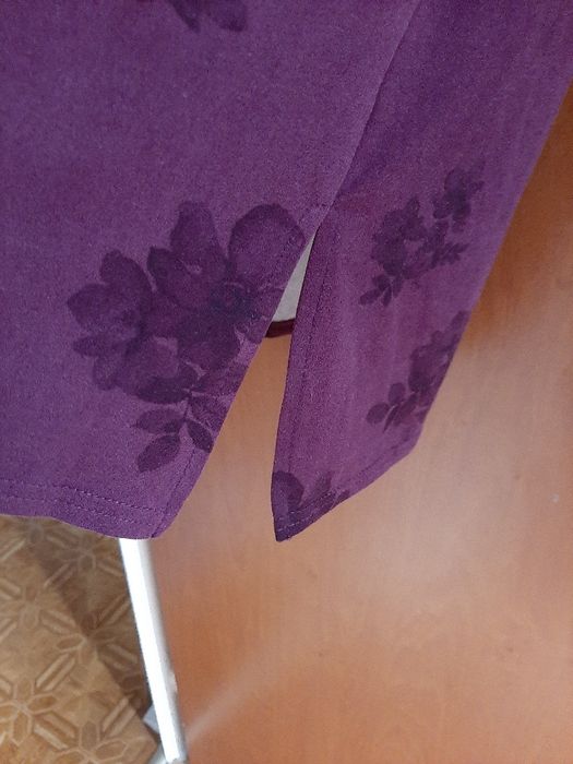 Bluzka-tunika bordowa