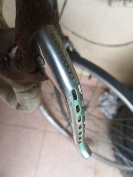 Oscar Simonato lata 80 włoska szosa ,,campagnolo ,chrom , Shimano 600