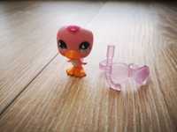 LPS Littlest Pet Shop figurka różowej kaczki