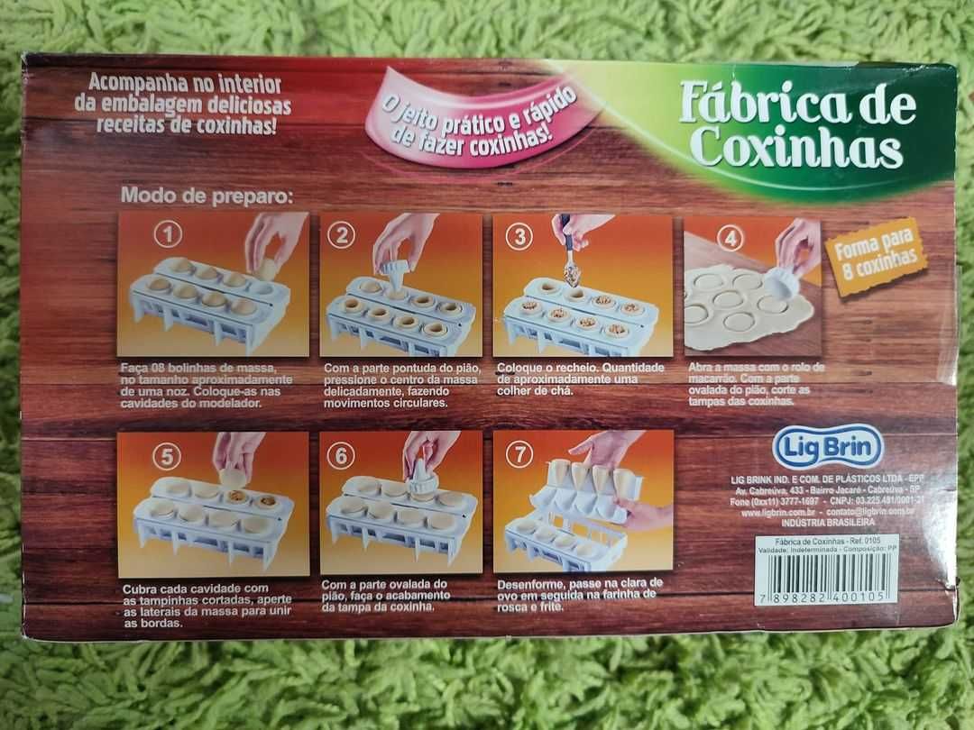 Kit Fábrica De Coxinhas E Salgados