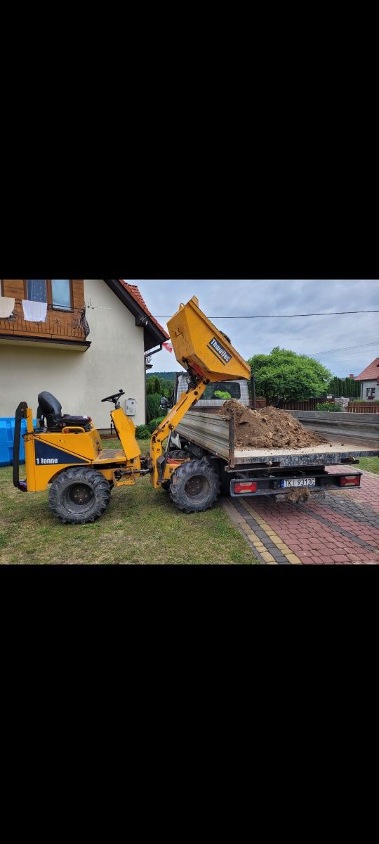 Usługa mini koparka  wizidlo i mała wywrotka