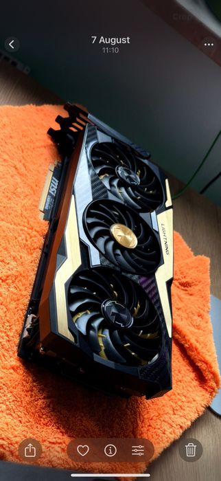 Karta graficzna RTX 2080ti bardzo limitowana edycja lightning Z