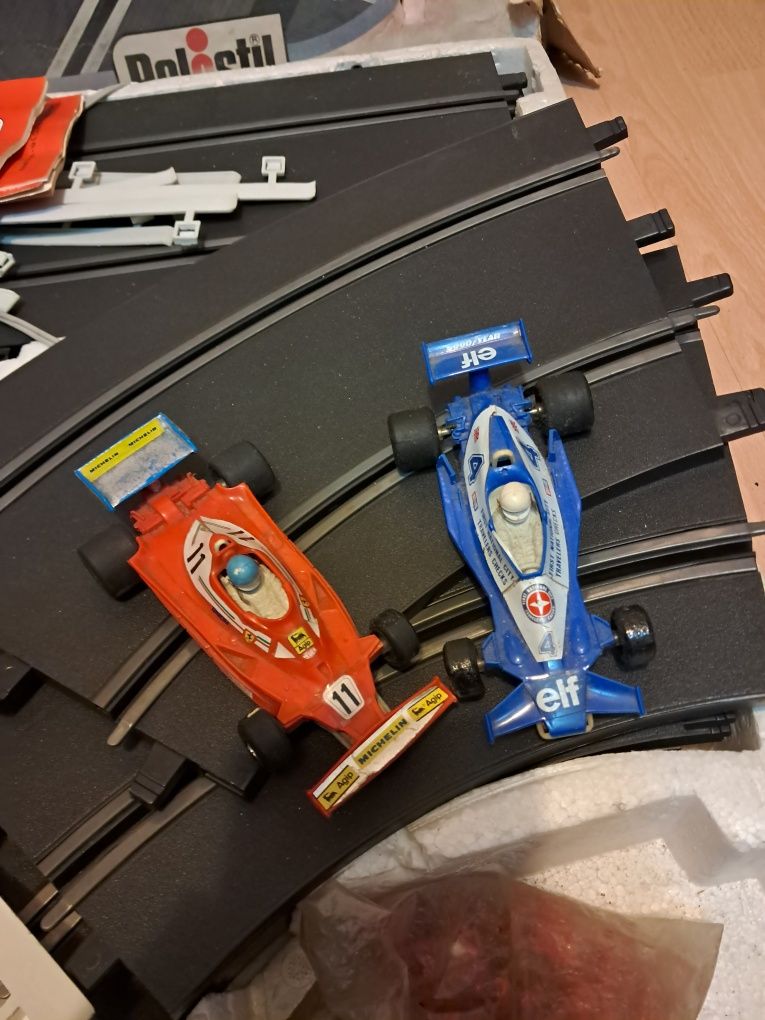 Pista e carros vintage Polistil