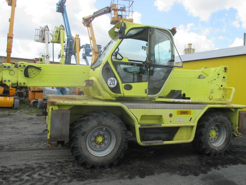 Ładowarka teleskopowa obrotowa Merlo Roto 45.21 4x4x4 4,5t 21 m