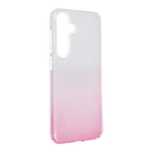Futerał SHINING do SAMSUNG S24 Plus transparentny różowy
