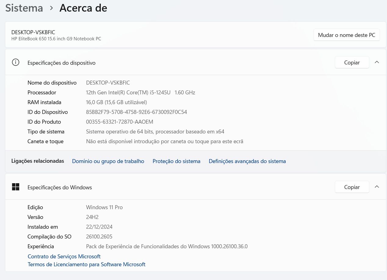 HP EliteBook 650 G9 Intel Core i5-1245U/16GB/1TB SSD/15.6"