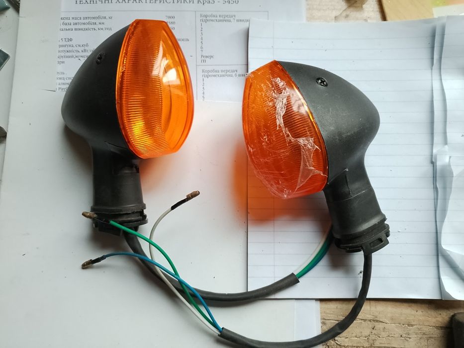 Показники поворотів