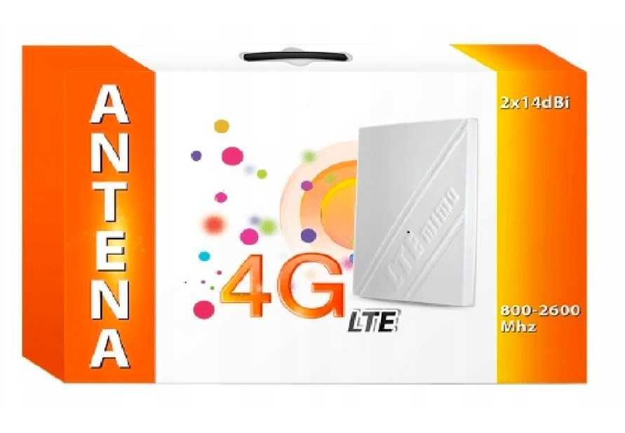 Antena MIMO 5G 4G LTE 28dBi do routera SMA + kabel