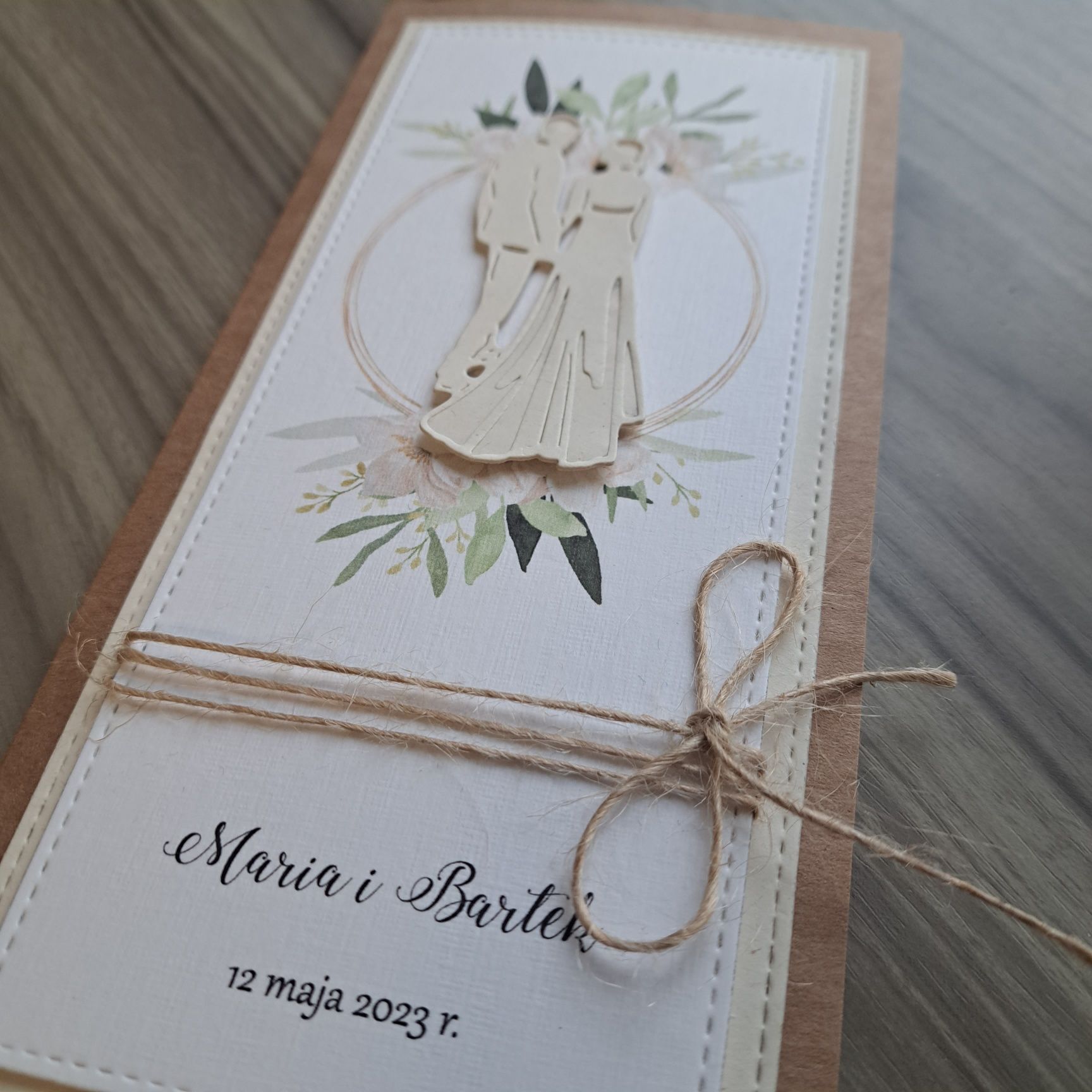 Kartka ślubna personalizowana