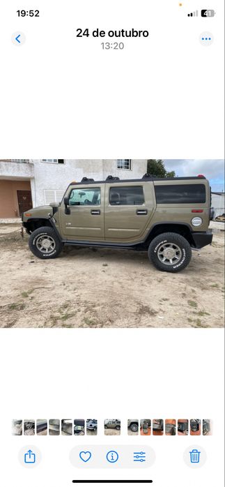 Hummer H2 aluga se para eventos