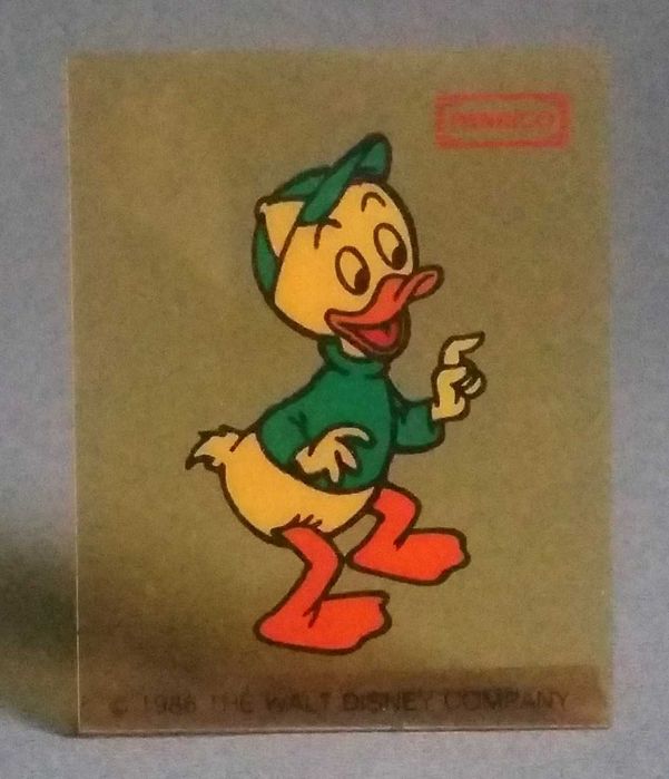 Brinde Panrico sobrinho do Pato Donald com base (1986)