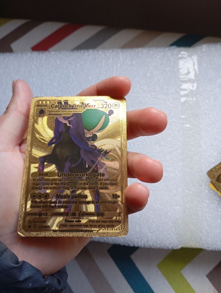 Vendo 2 cartas de Pokémon