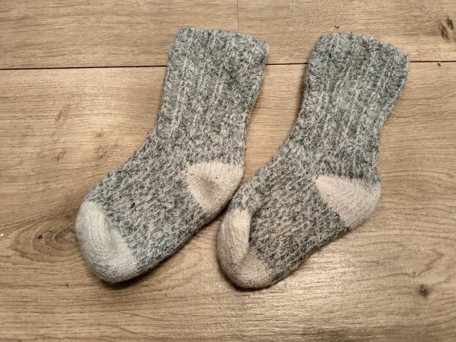 Wełniane skarpetki