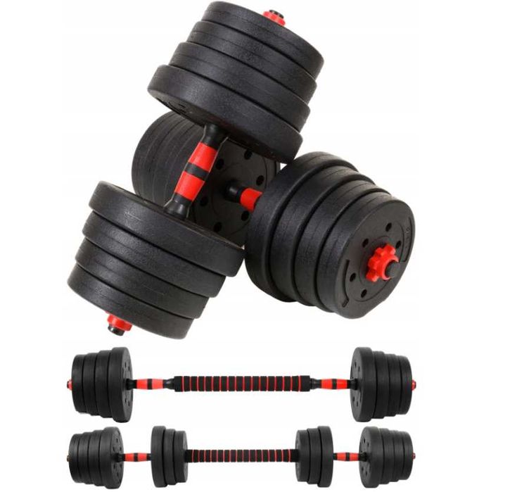 SUPER OKAZJA!! - 30KG Hantle + Gryf