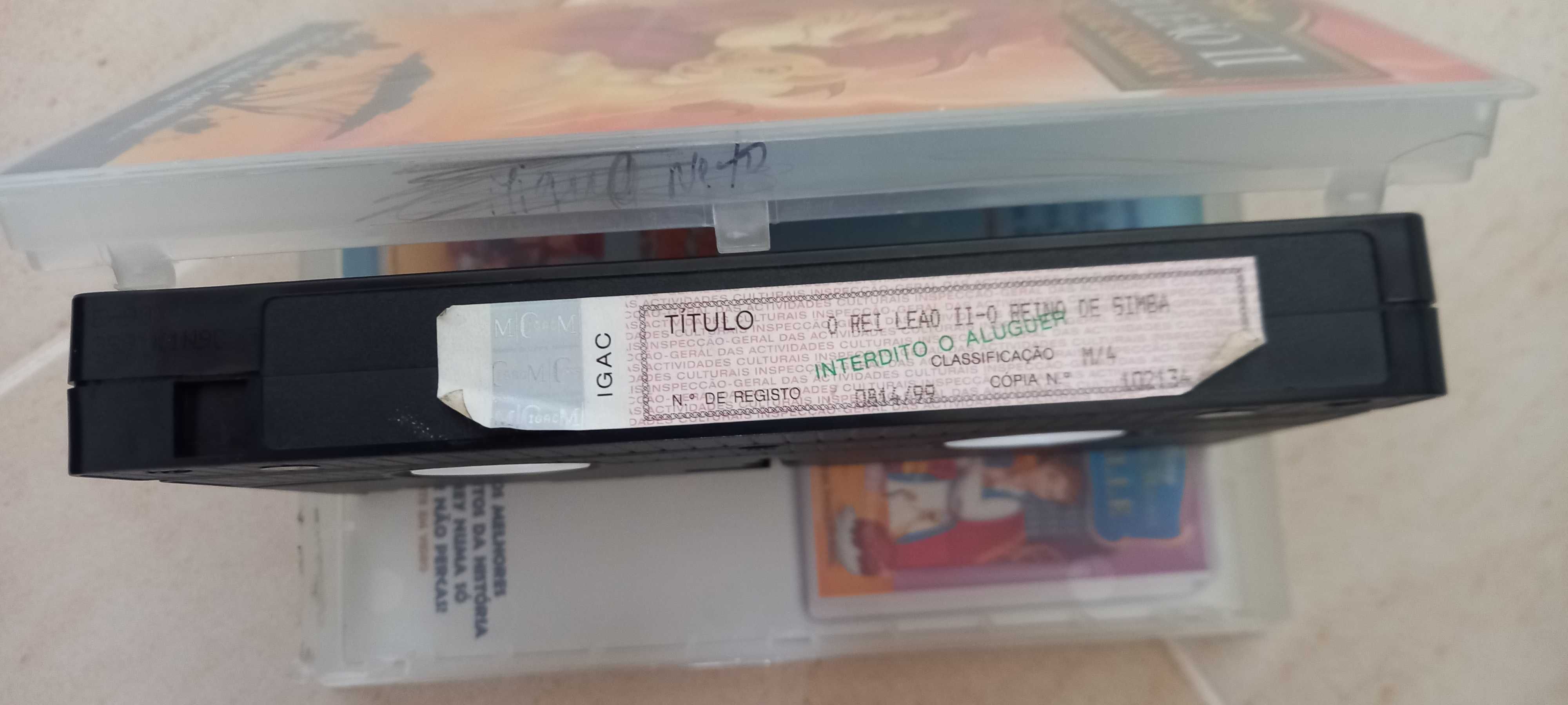 cassetes Disney VHS