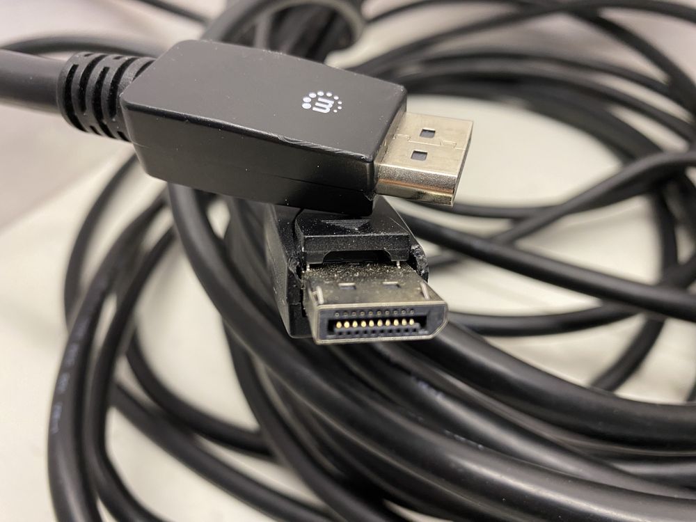 Кабель мультимедійний  DisplayPort - DisplayPort , HDMI- HDMI  10 м