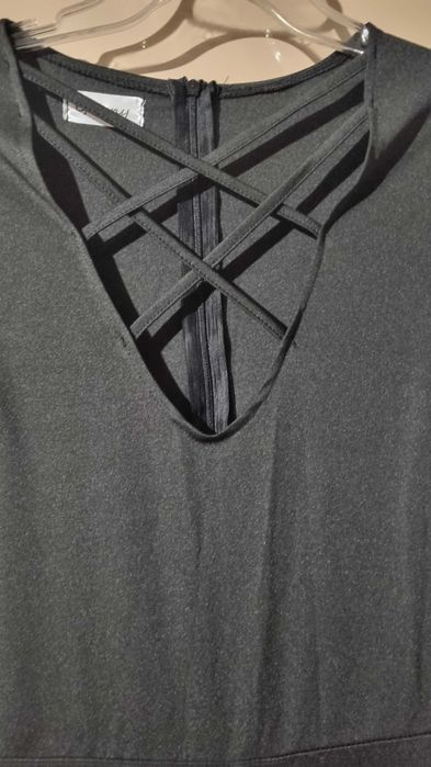 Czarny kombinezon.Rozm M