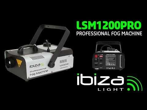 Wytwornica dymu Ibiza Light LSM1200PRO 2,3 l 1200 W gwarancja