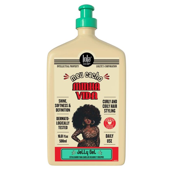 Lola Jelly Gel Caracóis Cabelo Cacheado Emb. selada