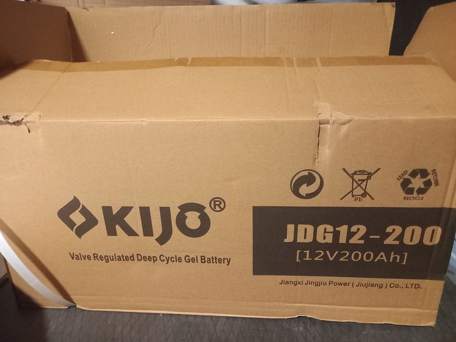 Акумулятор гелевий Kijo JDG 12V 200Ah GEL