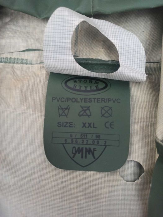 Дождевик плащ рабочий мужской  STORM STYLE размер XXL