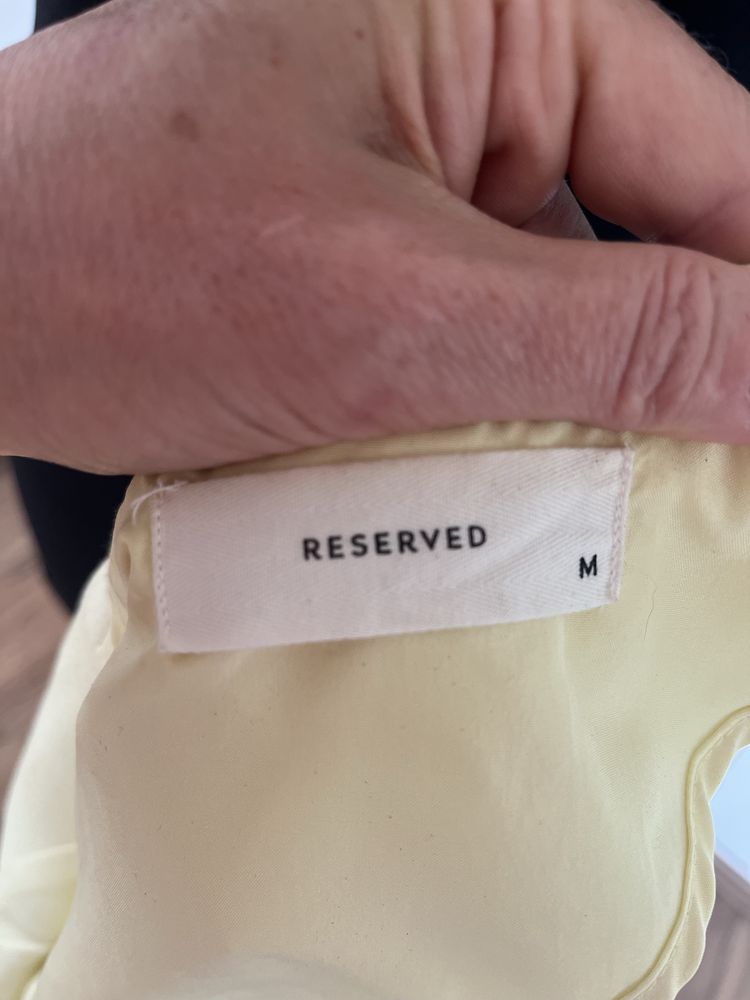 Żakiet cytrynowy reserved