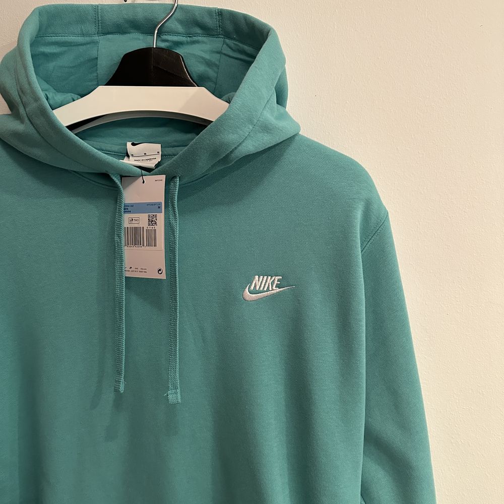 Nike Club Turquoise Hoodie Pullover (M) DS