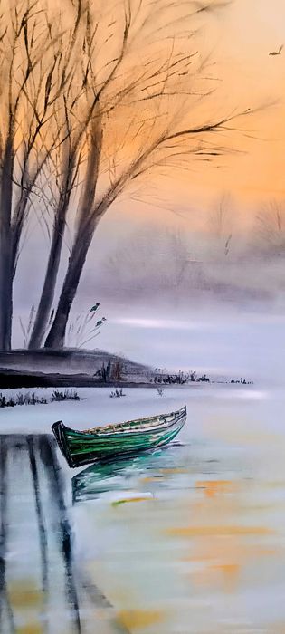 Óleo sobre tela, original, 70cmx100cm