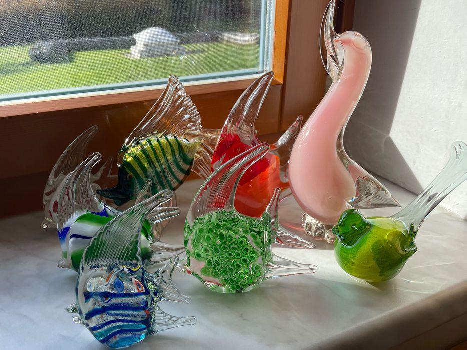 Duży Zestaw Figurek Murano 24 sztuki ! Prywatna Kolekcja