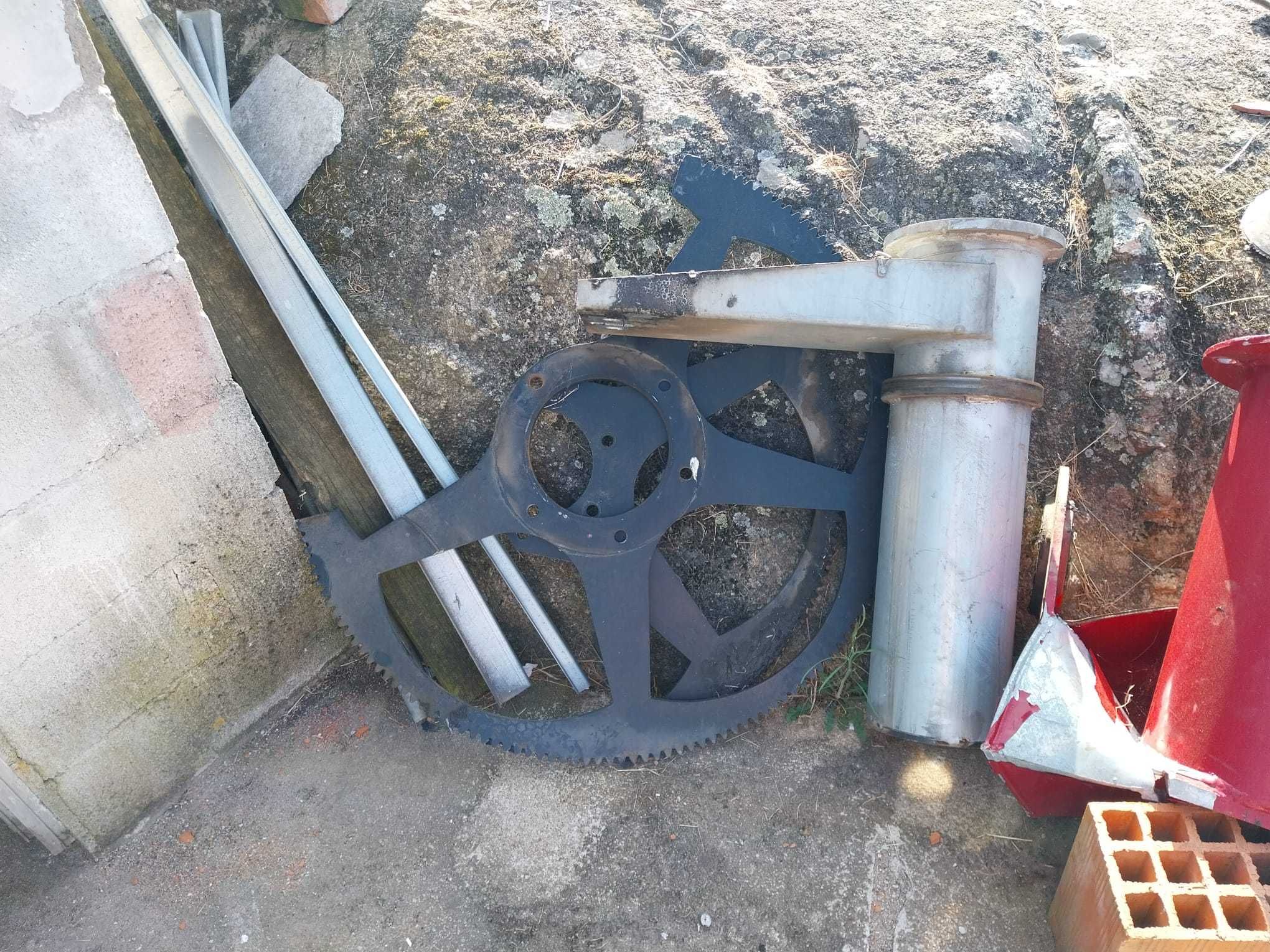 Peças para rastreador solar