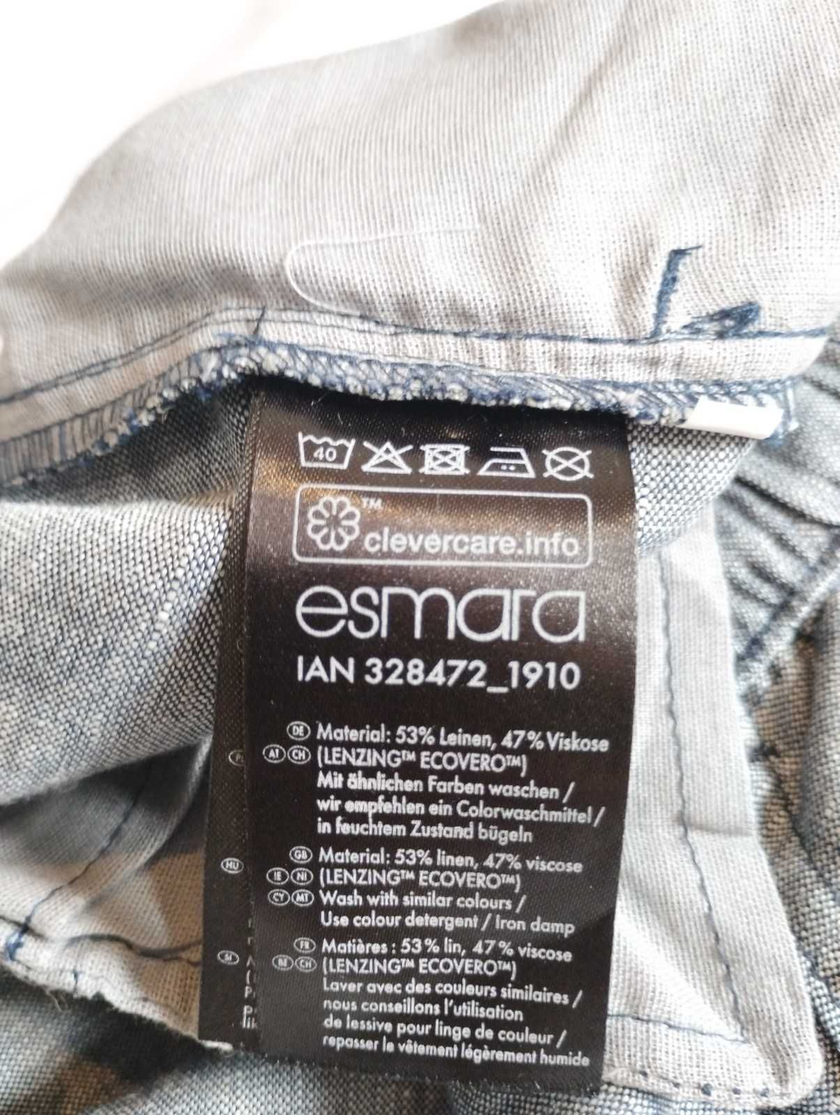 Spodnie damskie letnie NOWE marki ESMARA rozmiar 36